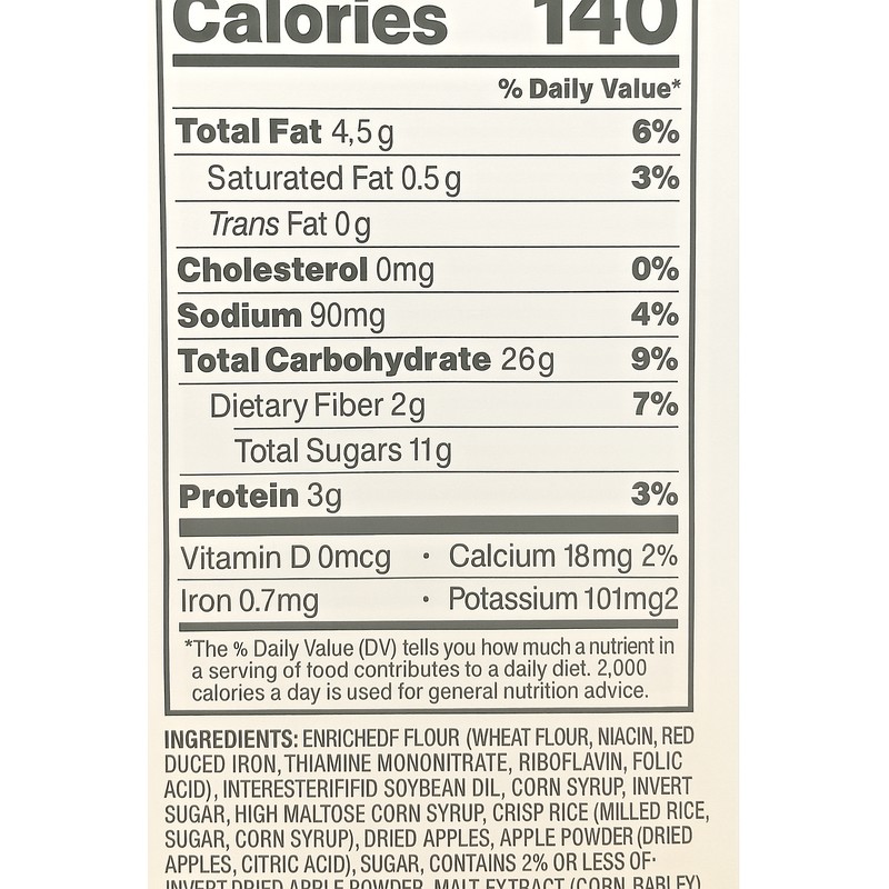 Millville Trail Mix Chewy Granola Bars Fruit & Nut, 6