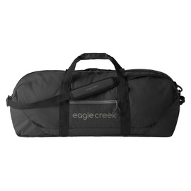 Eagle Creek No Matter What Duffel Bag - Eco Friendly Duffel for Sustainable Travel - Adjustable Shoulder Strap - Multiple Carry Options - Easy to Store - Black - 90L