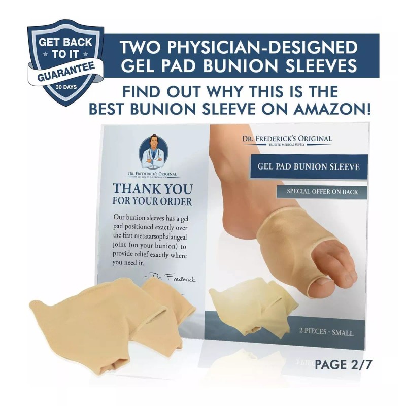 Dr. Frederick s Original Del Dr. Frederick Original Juanete Mangas