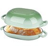 VORRINGARD Enameled Cast Iron Sourdough Bread Oven, Dutch Oven, Loaf
