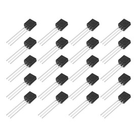 VGOL 20pcs BF494 NPN Medium Frequency Transistors TO-92 NPN Transistor for Electronic DIY Project Amplifier Solar Panel Charger Circuit Product Power Supply