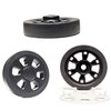 Spinner Wheel Replacement Set 4Pc Spinning Rubber Wheel Flexible Smooth