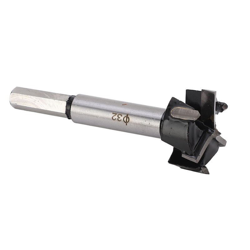 Forstner Drill Bit 32mm 3 Flute 4 Tooth Carbide Hinge