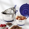 Hillbond Mixing Bowls with BPA Free Airtight Lids Stainless Steel