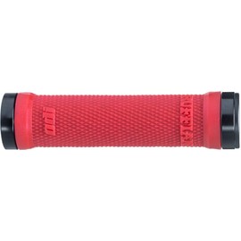 ODI Lock-On MTB Bonus Pack, Ruffian - red/blk, 130mm
