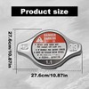Honda Radiator Cap 19045-PAA-A01 - Compatible with 1994-2006 Accord, 1992-2005