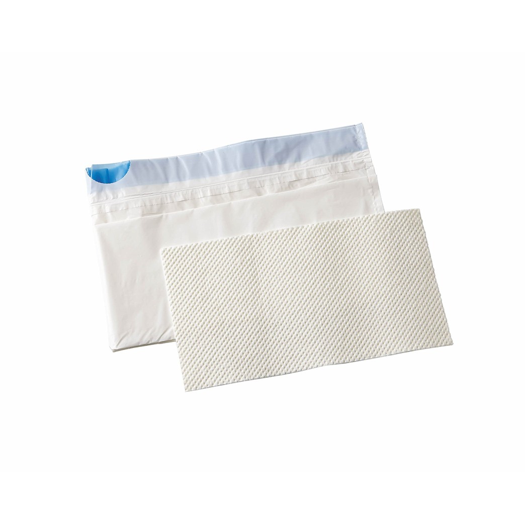 Medline Commode Liner with Absorbent Pad, 12 Count