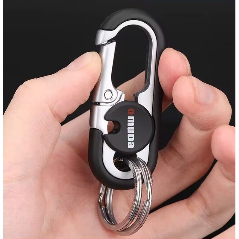 AIXUAN Keyring: Stylish Metal Key Holder, Easy Attachment and Loss