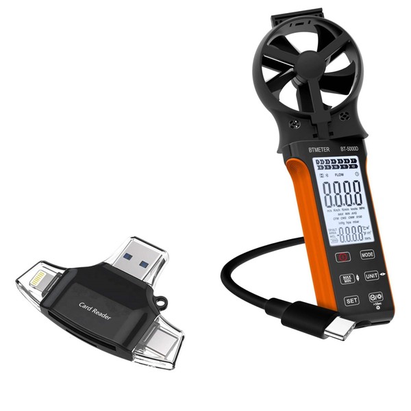 BoxWave Smart Gadget Compatible with BTMETER Handheld CFM Anemometer (BT-5000D)