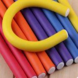 10Pcs Hair Rollers Magic Rollers DIY Styling Spiral Perm 12mm SE00802 100ea