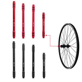 XINZY 12mm to 9mm QR Adapter MTB Bike Thru Axle Hub Quick Release 100mm Bicycle Front Wheel Hub Adapter