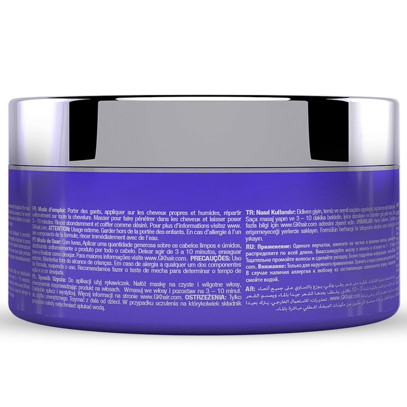 GKhair Red Red Bombshell Masque Hair 200 g Colouring Moisturising