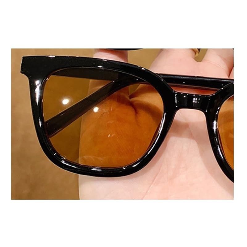 88flix Korean sunglasses for women brown lenses, small face, UV