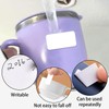 1000 Blank Stickers, Label Stickers, Writable Stickers, Item Marking Stickers,