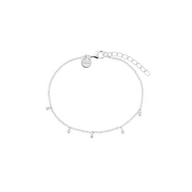 NOELANI 2031673 Women's Bracelet 925 Sterling Silver 16 + 3 cm Silver Comes in Jewellery Gift Box, Sterling Silver, No Gemstone