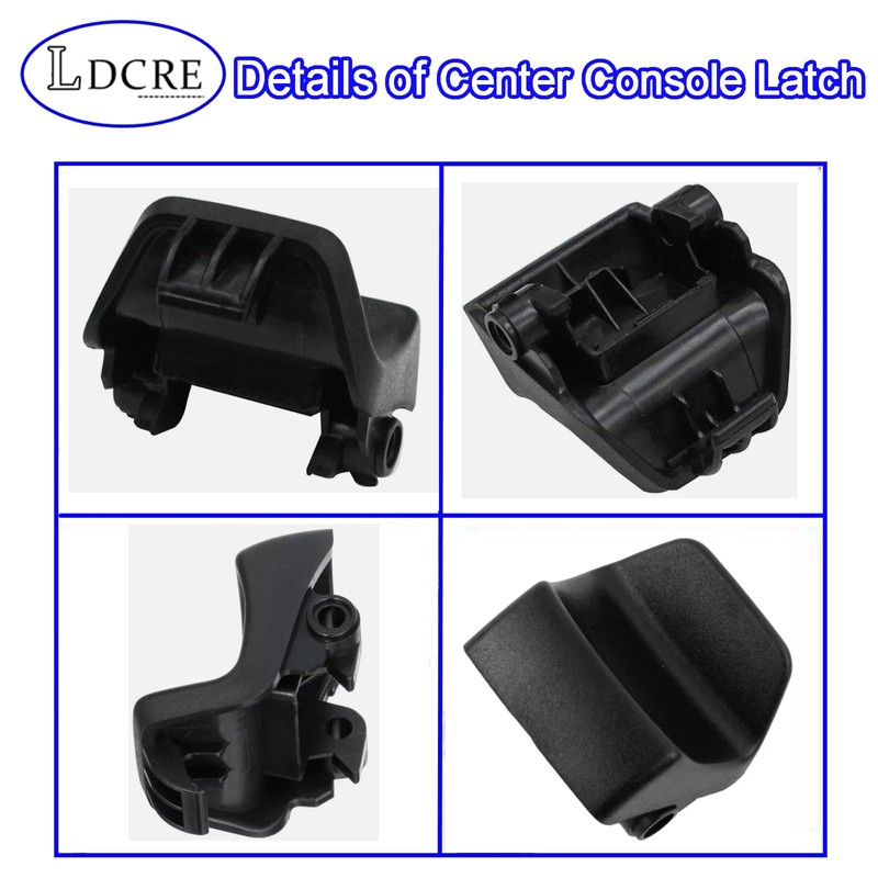 LDCRE Center Console Latch Compatible with 2013 2014 2015 2016