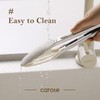CAROTE Tongs for Cooking 428ºF Heat Resistant Locking Stainless Steel