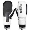 devembr Ski Mittens with Wrist Guards and Undercuff Design, Snowboard