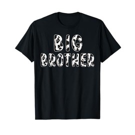 Cow Big Brother Birthday Family Matching Fathers Day Boy T-Shirt