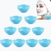 10 Pcs Essential Oil Bowl Set, 3.34 Inch Petal Mask