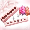 Lip Stick Maker Tool, Aluminum Alloy Rose Gold Mold For