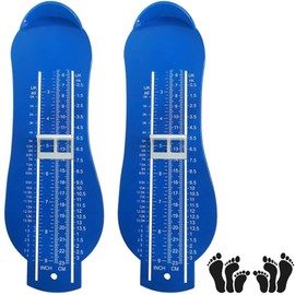 PanAcratis 2 PCS Foot Measure for Children Tool for Measuring Foot Size Shoe Measure for Kids Foot Length Measuring Device Foot measure Essential for Fast-Growing Kids Kids Foot Measure