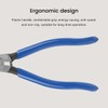 8Inch Diagonal Pliers, Ergonomics Plastic Handle Portable TU-728 Cable Nose