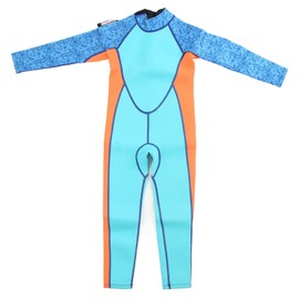 Kids Wetsuit Warm Sun Protection Long Sleeve 2.5mm Neoprene Toddler Surfing Wetsuit for Girls Boys Swimming Diving Snorkeling Size 6