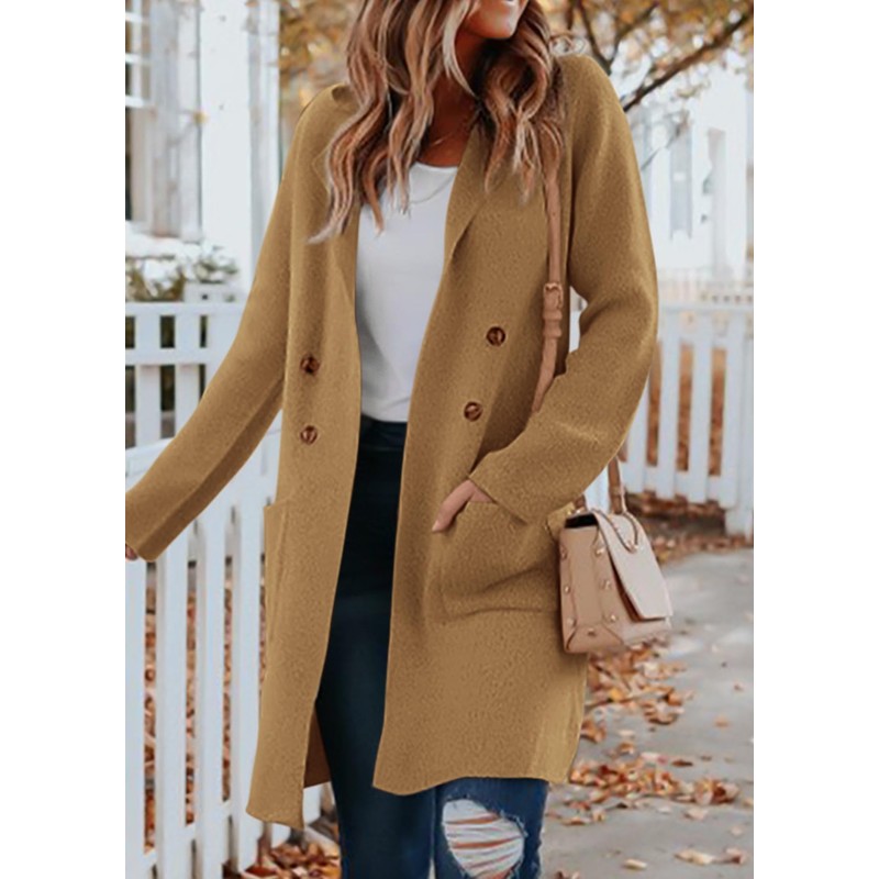 KIRUNDO Cardigan Sweaters for Women 2025 Fall Open Front Knit