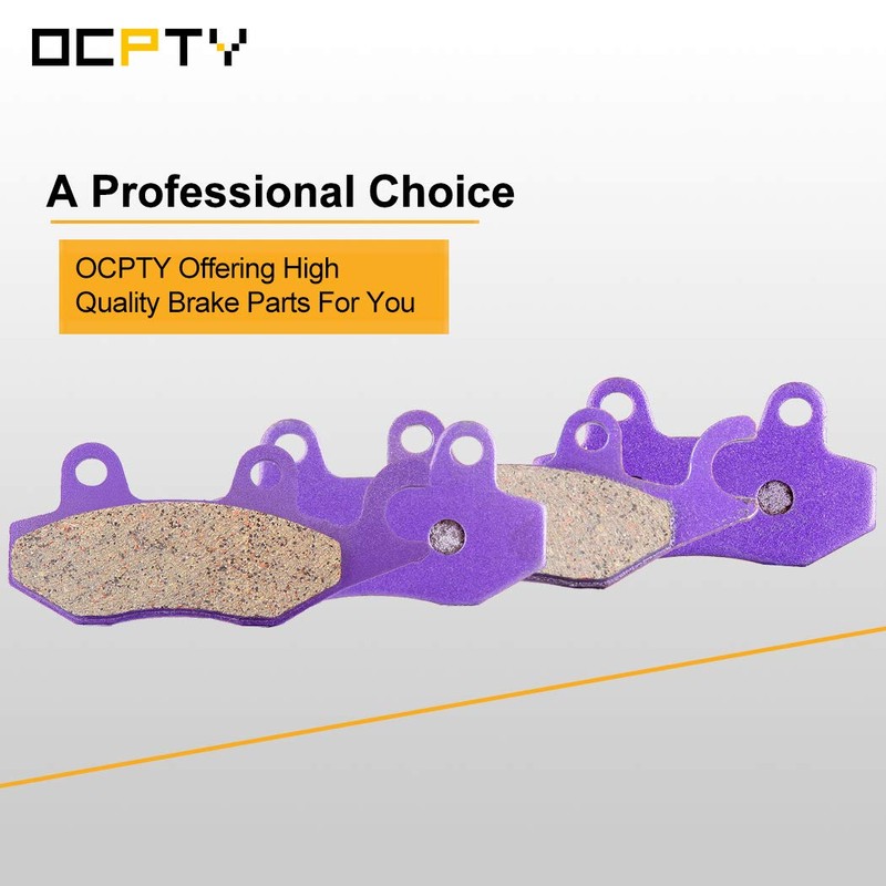 OCPTY Carbon Fiber Brake Pads Fit for 84 85 86