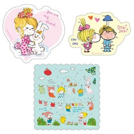 Tees Factory 274796 Ado Mizimori Clear Sticker Set