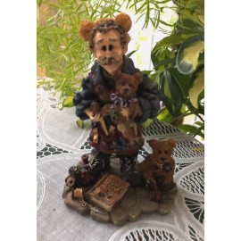 BOYDS WEE FOLKSTONES ELVES COLLECTION - T.H. BEAN...THE BEAR MAKER ELF