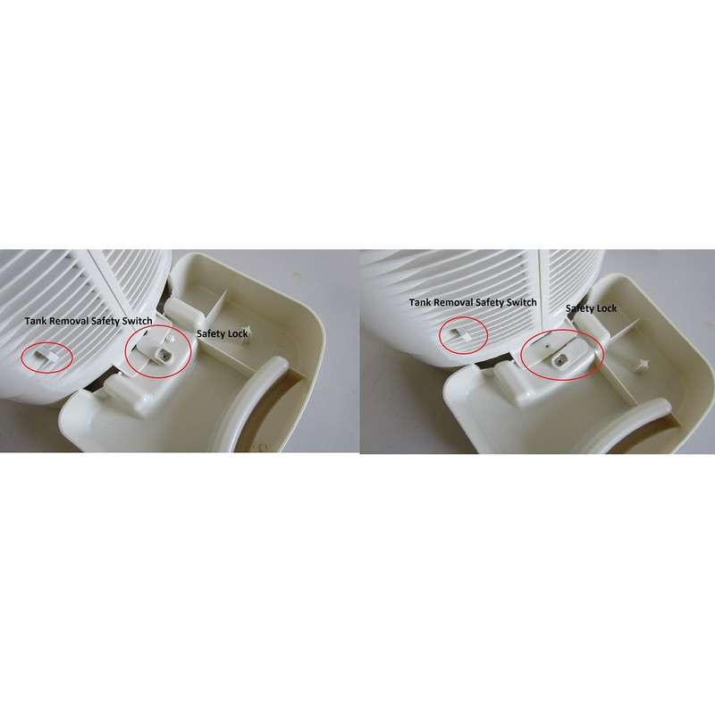 Optimus U-32030 3.5 Gallon Warm Mist Humidifier with Wicking Vapor