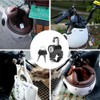 Motorcycle Helmet Lock, 2Pcs Universal Motorcycle Helmet Anti-Theft Security Helmet