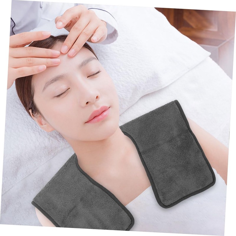 Gatuida 2Pcs Fleece Hair Drying Towel Super Absorbent Microfiber Bath