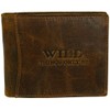 WILD THINGS ONLY !!! Men's Genuine Leather Wallet with RFID