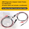 WIKIBB ABS Diagnostic Multimeter Cable Adapter for Heavy Duty Semi