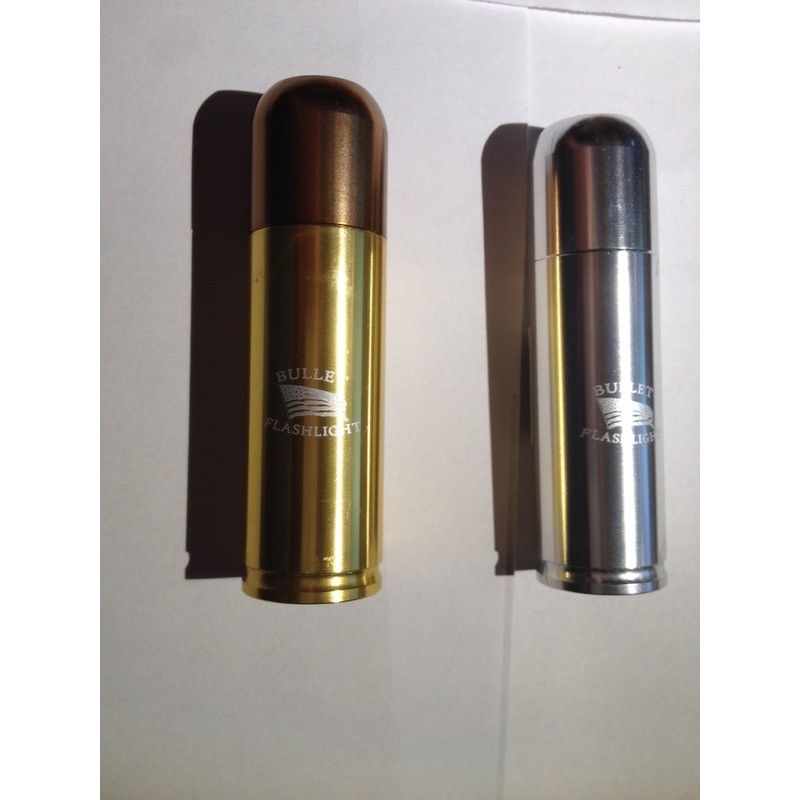 BULLET FLASHLIGHT. Tough Aluminu features 9 LED’s for bright illumination.