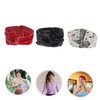 OATIPHO 3pcs Bohemia Flower Printed Wide Headbands for Women Twisted
