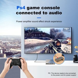 Daiilg 192Khz Audio Converter Toslink Optical Coaxial -Compatible ARC to Coaxial Toslink L/R 3.5mm Jack Adapter