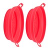 2 PCS Fryer Silicone Basket Nonstick Silicone Liners Fryer Pot