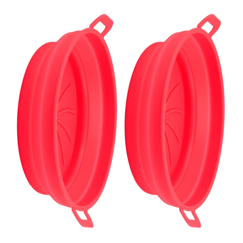 2 PCS Fryer Silicone Basket Nonstick Silicone Liners Fryer Pot