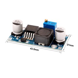 FULARR 10Pcs Premium LM2596 DC to DC Buck Converter, 3.2～40V to 1.25～35V Adjustable Buck Module, 3A Power Supply Voltage Regulator