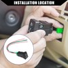 Hihaha Reverse Light Button Switch Motor Boat Switch with Cable