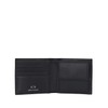Armani Exchange Men's Essential Elba Debossed Overall Logo Bi-Fold Wallet,