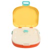 Bento Lunch Box ABS Separate Compartments with Buckle Handle Leakage