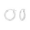 16mm Sterling Silver Creole Ear Hoops