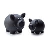 Ceramic Piggy Bank for Writing on Blackboard Varnish with Chalk