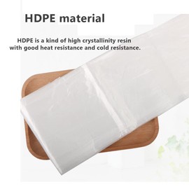 Healcity 10 Pack Disposable Bathtub Cover Liner, Large Bathtub Liner Plastic Bag for Salon, Household and Hotel Bath Tubs (90 x47 Inch)