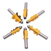 Router Bit Sets, Rounded Edge Forming Router Bit Sets, Woodworking